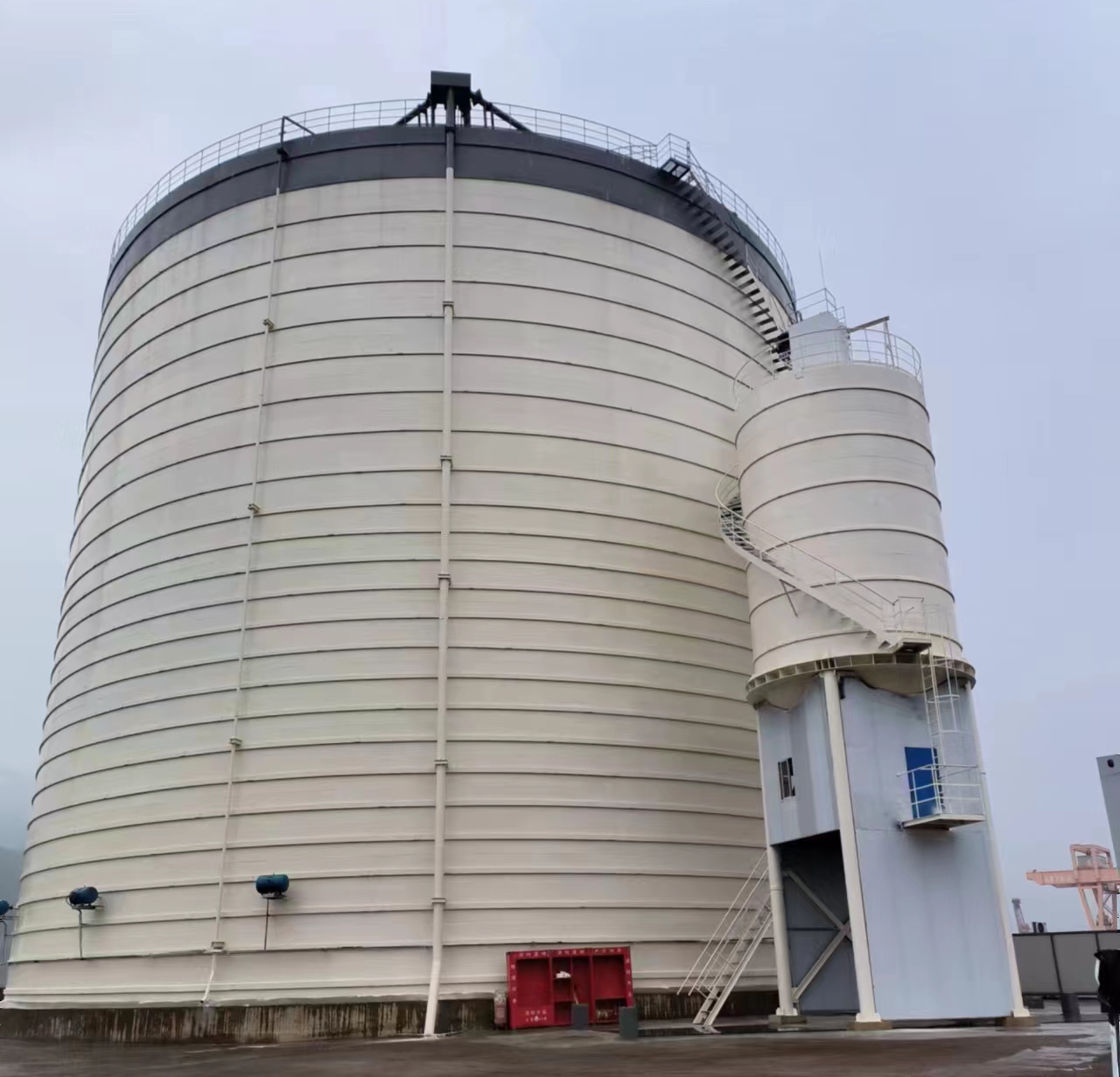 恩平10万吨水泥钢板库