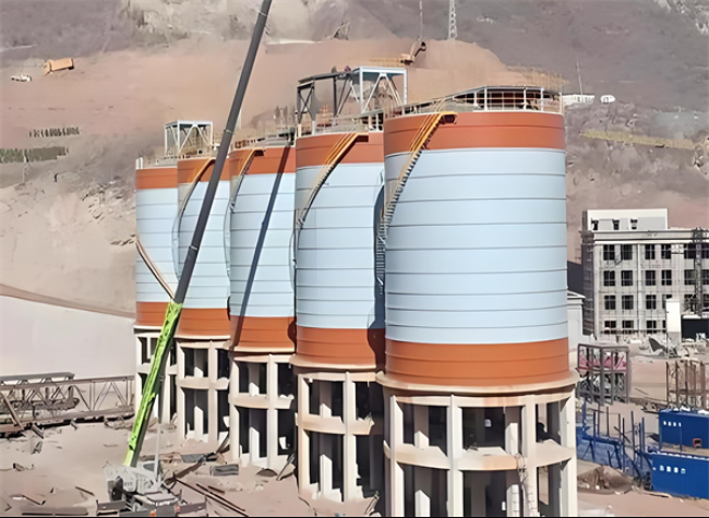 恩平高架钢板仓